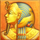 book of gold classic pharaoh symbol icon
