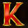 book of gold symbol choice k symbol icon