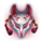 book of huli wolf symbol icon