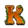 book of irish treasures k symbol icon