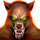book of madness deluxe wolf symbol icon