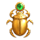 book of mummies gold scarab symbol icon