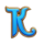 book of nile hold n link k symbol icon