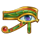 book of pharaon gold eye horus symbol icon