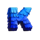 book of pinata k symbol icon