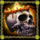 book of spinoween skull symbol icon