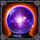 book of the cursed glass ball symbol icon