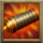 book of the damned gold scroll symbol icon