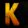 book of the jungle k symbol icon