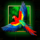 book of the jungle parrot symbol icon