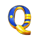 book of the sun q symbol icon