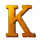 book of thermopylae k letter symbol icon