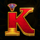 book of tut megaways k symbol icon