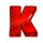 book of waka waka letter k symbol icon