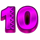 book of waka waka number 10 symbol icon