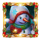 book of xmas snowman symbol icon