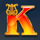 book of zeus k symbol icon