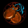 books and bulls necklace symbol icon