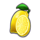 booming fruits x lemon cut symbol icon