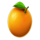 booming fruits x orange symbol icon