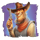 bounty hunter cowboy gunman 2 symbol icon