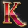 branded megaways k symbol icon
