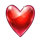 brazilian mask fire heart symbol icon
