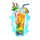 brazilian mask fire juice symbol icon