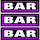 break da bank bar 3 symbol icon