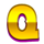 break the piggy bank q symbol icon
