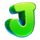 breezin riches lock n win letter j symbol icon