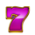 brilliant bucks hold and win 7 symbol icon