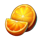 brilliant bucks hold and win orange symbol icon