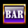 brilliant gems bar symbol icon