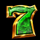brilliant gems green7 symbol icon