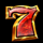 brilliant gems red7 symbol icon