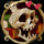 bubble bubble skull symbol icon