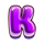 bubble works k symbol icon