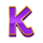 budai reels k symbol icon