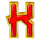 buddha gold red k symbol icon