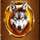 buffalo rampage wolf symbol icon