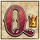 buffalo trail cash mesh link q symbol icon