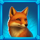 buffalo treasure hold and win fox symbol icon