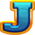 buffalo treasure hold and win j symbol icon