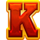 buffalo treasure hold and win k symbol icon