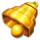 bulky fruits buy bonus gold bell symbol icon