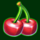 bulky fruits cherry symbol icon