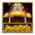 bulldozer truck symbol icon
