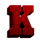 bullions of gold k symbol icon