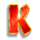 bulls run wild k symbol icon